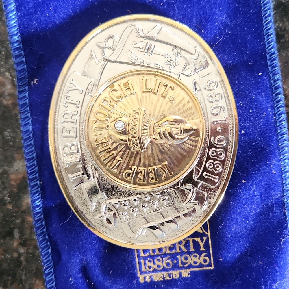 1866 Liberty Vintage Collectible Belt Buckle